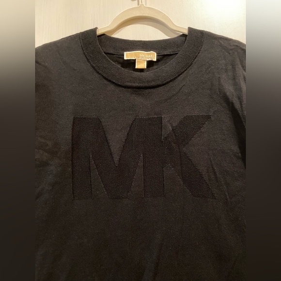 Michael Kors Black Logo Tee - Picture 6 of 12